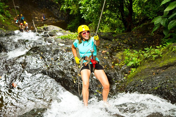 Best Waterfall Rappelling ZiplineTractor Jungle Tour and Rainforest Horseback - Adventure Highlights