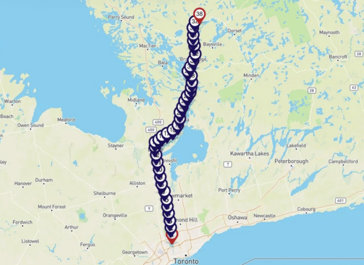 Between Huntsville and Toronto: Smartphone Audio Tour - Experience Highlights