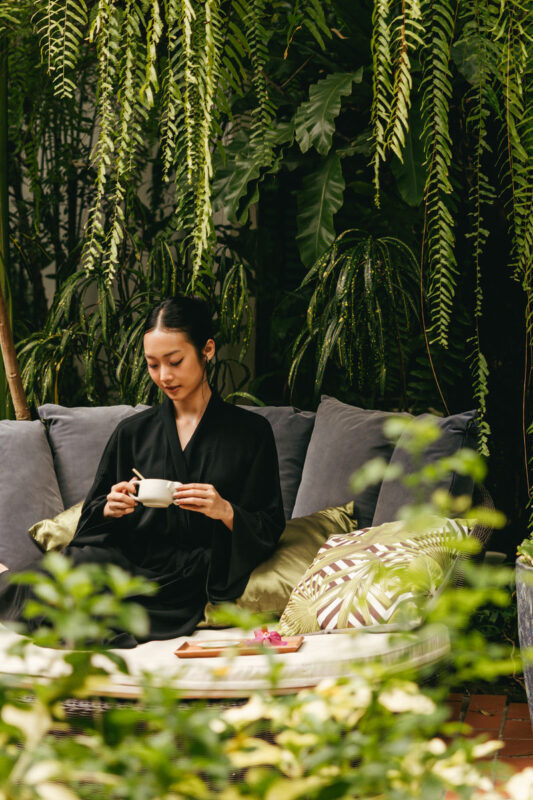 Bhawa Spa on the eight at Sukhumvit in Bangkok - The little comforts after the massage