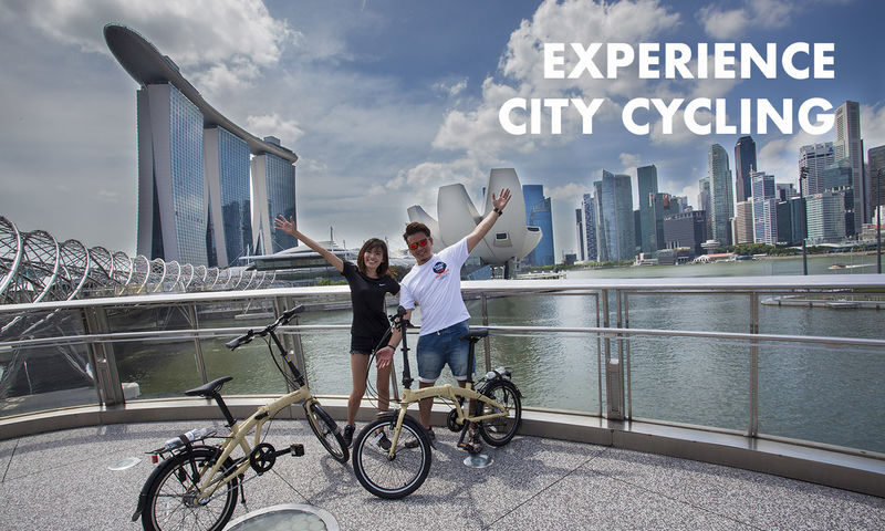 Bicycle Rental at Marina Bay - Starting near the Jubilee Bridge
