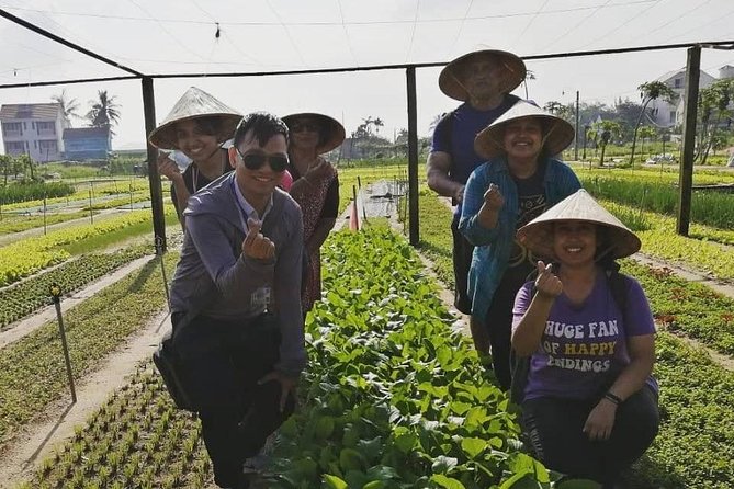 Bicycle to Tra Que Vegetable Village & Basket Boat 2 Destionation1 Tours - Cycling Through Scenic Routes