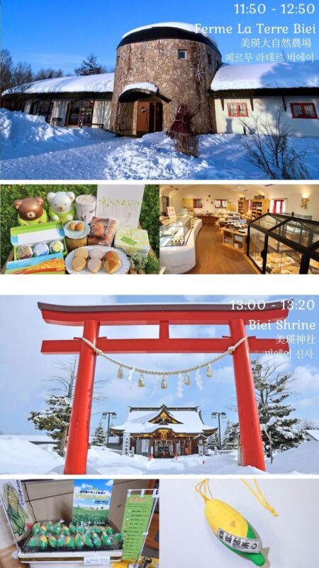 Biei, Furano Lavender, Ningle Terrace & Melon Buffet Bus Tour - What the price buys, and what it does not