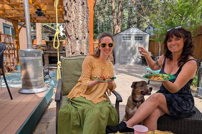 Big Bear Backyard Tasting with Wine, Beer, Charcuterie Fun Vibes - Good To Know
