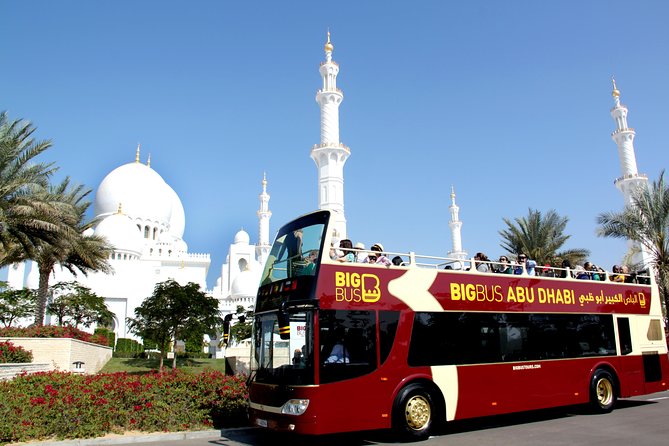 Big Bus Dubai and Abu Dhabi Twin City Ticket: Hop-On Hop-Off Tours - Sheik Zayed Mosque Tour (Green Route)