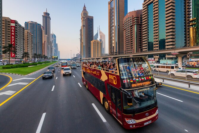 Big Bus Dubai Hop-On Hop-Off Tour - Inclusions With the Ticket