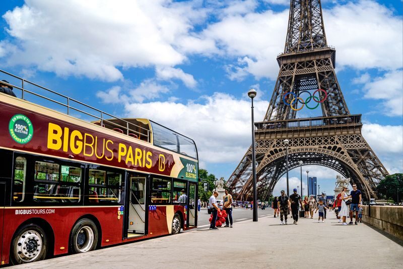 Big Bus Paris Hop-on, Hop-off Tour - The upper deck gives you the city in one glance
