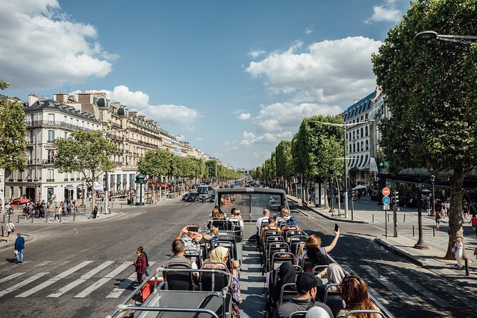 Big Bus Paris Hop-On Hop-Off Tour With Optional River Cruise - Whats Included in the Tour