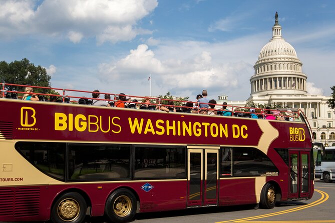 Big Bus Washington DC Open Top Hop-On Hop-Off Tour - Pricing and Value