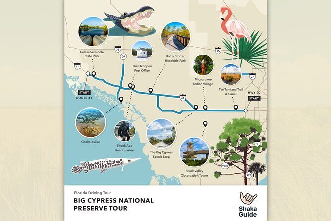 Big Cypress National Preserve Audio Tour Guide - An In-Depth Look at the Tour Itinerary