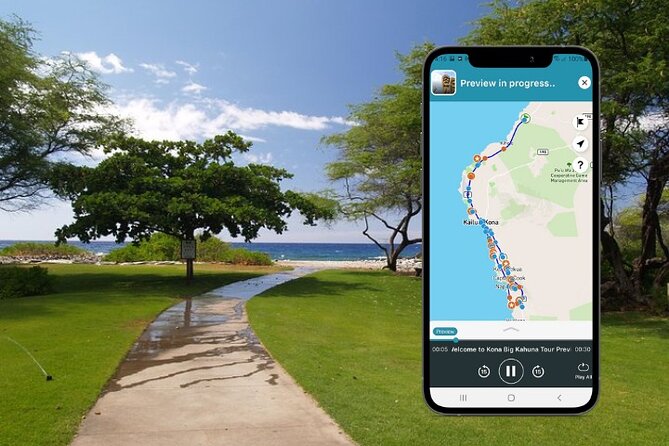 Big Island - Kona Big Kahuna GPS Driving Tour - GPS Navigation Features