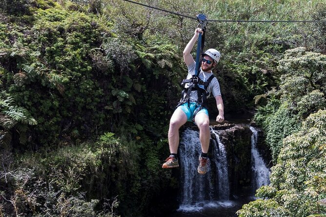 Big Island Zipline Over KoleKole Falls - Learning About Hawaiian Agriculture