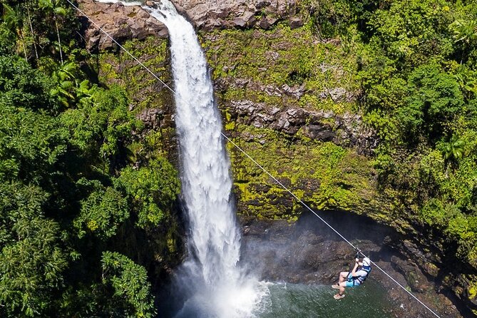 Big Island Zipline Over KoleKole Falls - Highlights of the Ziplining Tour