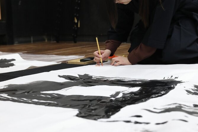 Big Shodo Japanese Calligraphy Near Osaka Castle - Additional Information