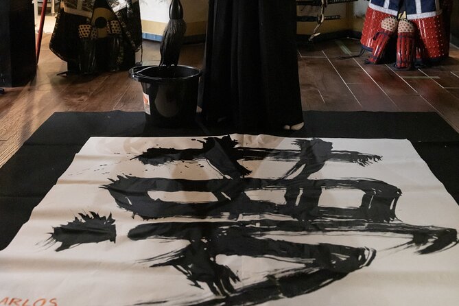 Big Shodo Japanese Calligraphy Near Osaka Castle - Pricing and Availability