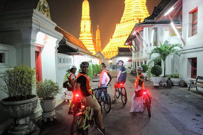 Bike Bangkok at Night With Thai Dinner - Guided Bike Tour in Bangkok