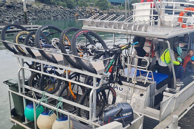 Bike Ferry Port Chalmers to Quarantine Island and Portobello, - Bike Ferry Port Chalmers to Quarantine Island and Portobello: An Authentic Otago Harbour Experience
