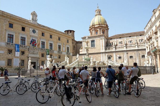 Bike Tour of the Historic Center of Palermo With Tasting - End Point and Cancellation Policy