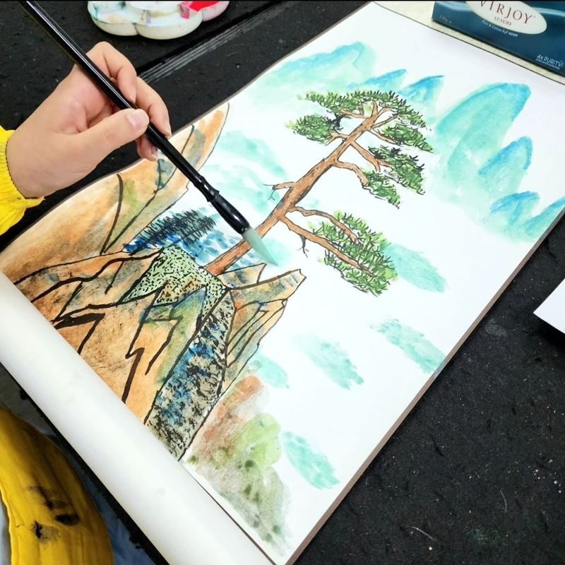 Bing Shu Lab | Chinese Painting Workshop | Chinese Art - A calm change of pace in Tsim Sha Tsui