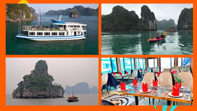 Binh An Day Cruise: Ha Long Bay with Sung Sot and Ti Top - At a glance: what this Ha Long Bay day includes