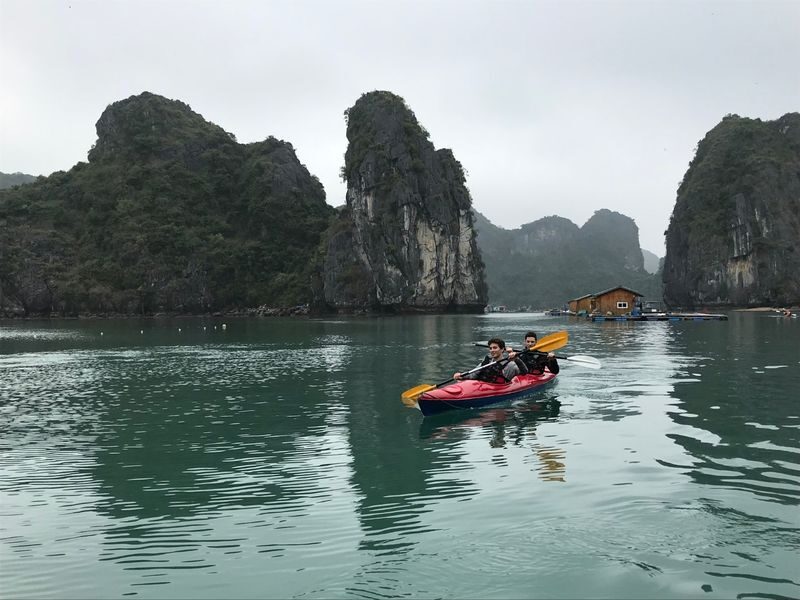 Binh An Day Cruise: Ha Long Bay with Sung Sot and Ti Top - A cave visit that breaks up the boat ride