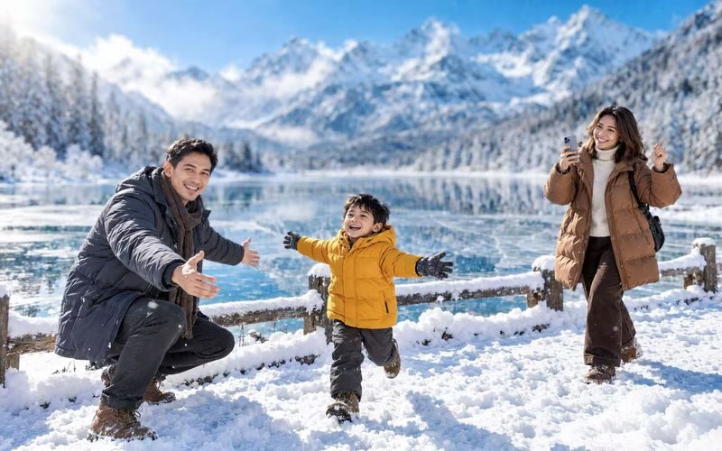 Bipenggou & Ganbao Tibetan Village One-Day Tour - Two very different Sichuan stops in one day