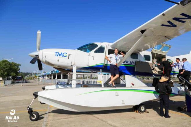 Birds Eye View of Ha Long Bay Seaplane -25 Minutes From SKY - Unique Aerial Experience