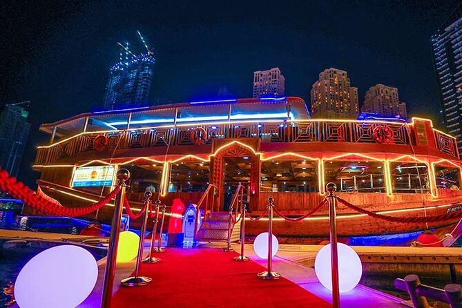 Birthday Party With Cake & Decorations Dhow Cruise Creek Dubai - Decorations and Themes Available