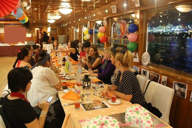 Birthday Party With Cake & Decorations Dhow Cruise Creek Dubai - Entertainment and Activities on Board