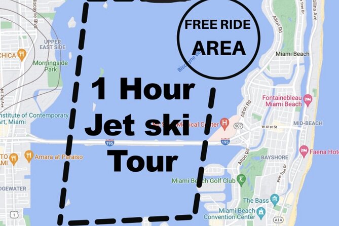 Biscayne Bay Jet Ski Tour for One Hour - Booking Process
