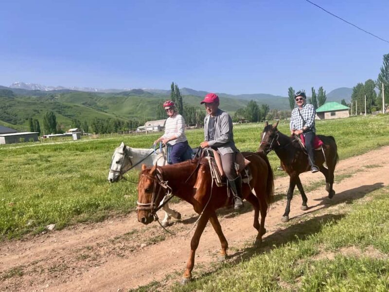 Bishkek: Arashan Mountains Horseback Riding Tour - The Itinerary in Detail