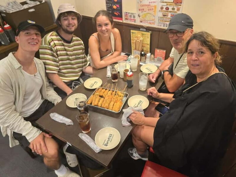 Bite into Shinsekai Discover Osakas Soul Through Every Dish - Exploring the Shinsekai Street Food Tour: What to Expect