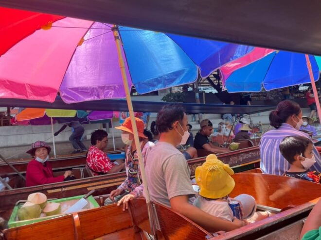 BKK : Private Damnoen Saduak Floating Market & Train Market - Maeklong Railway Market Experience