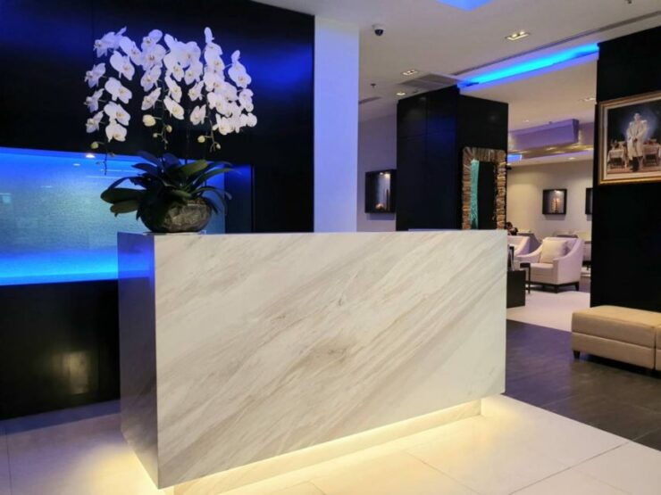 BKK Suvarnabhumi Airport: Oman Air First Class Lounge - Location and Accessibility