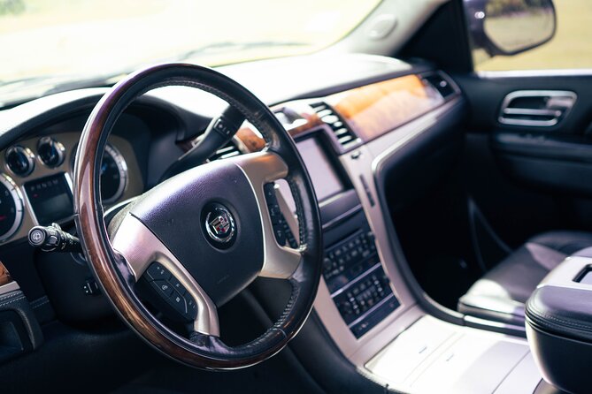 Black Cadillac Escalade/Suburban Round Trip Airport Transfer UVF - Service Inclusions