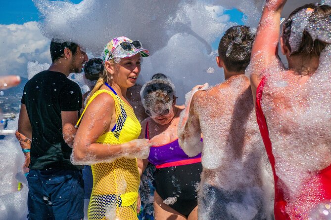 Blau Laguna Boat Trip With Foam Party - Swim at Cleopatra Beach, Caretta Bay, and More