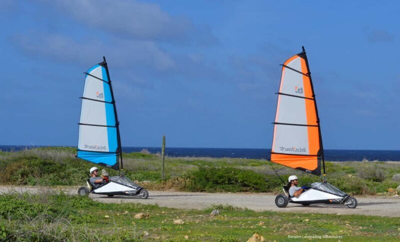 Blokart Landsailing on the shores of the Caribbean Bonaire - Good To Know