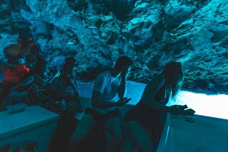 Blue Cave and 5 Islands Tour from Split - Inside the Blue Cave: beautiful light, strict rules