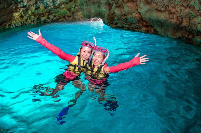 Blue Cave Diving/Snorkeling & Banana Boat Experience in Okinawa - The Blue Cave is the main event
