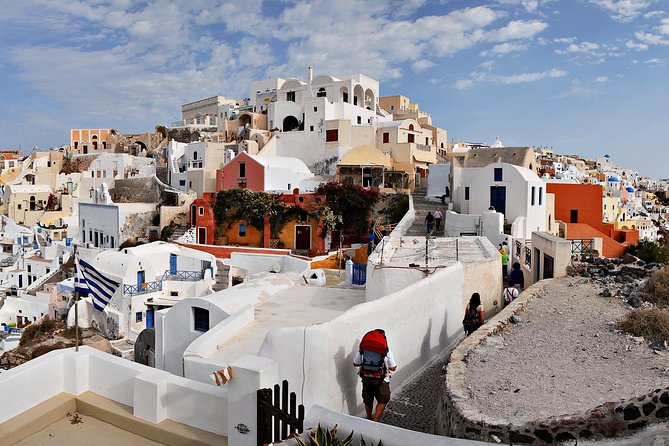 Blue Dome and Oia Sunset Small Group Transfer - Tour Directions