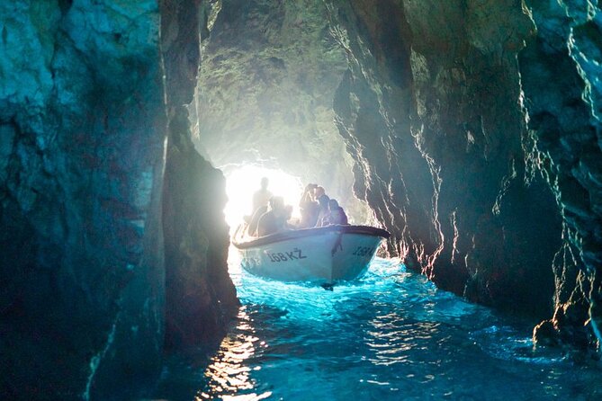 Blue & Green Cave Vis Island and Pakleni Islands Private Day Trip From Hvar - Itinerary Highlights