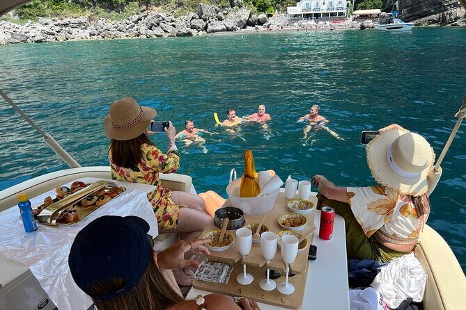 Blue Grotto and Capri by Private Boat Tour - Food, Drinks, and Relaxation