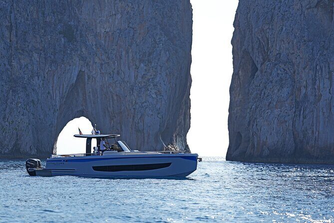 Blue Grotto and Capri by Private Boat Tour - Snorkeling and Swimming