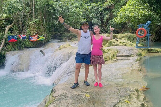 Blue Hole and bamboo rafting combo - A Clear Look at the Blue Hole and Bamboo Rafting Combo Tour in Jamaica