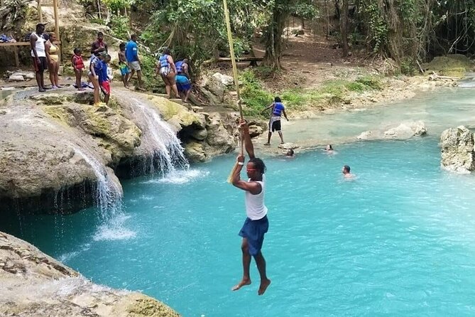 Blue Hole and Dunns River Waterfalls Combo Trip From Montego Bay - Itinerary Highlights