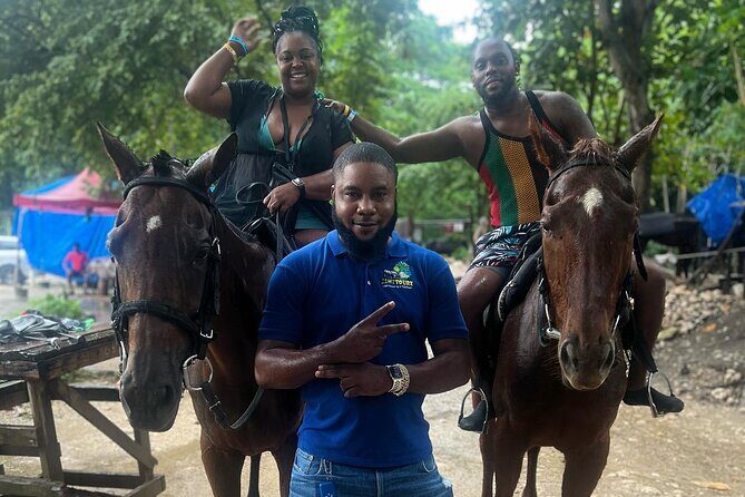 Blue Hole Falls& Horseback Riding Tour Ocho Rios from Montego Bay - Introduction