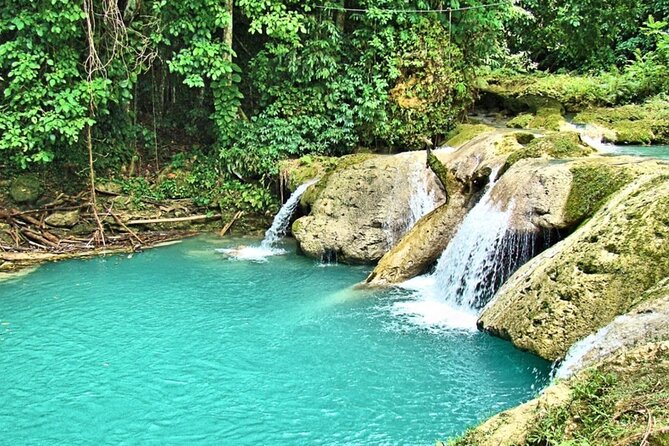 Blue Hole & Konoko Falls Park Combo Tour From Montego Bay - Tour Overview