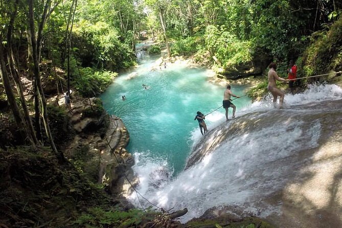 Blue Hole Ocho Rios - Adventurous Climb up the Falls