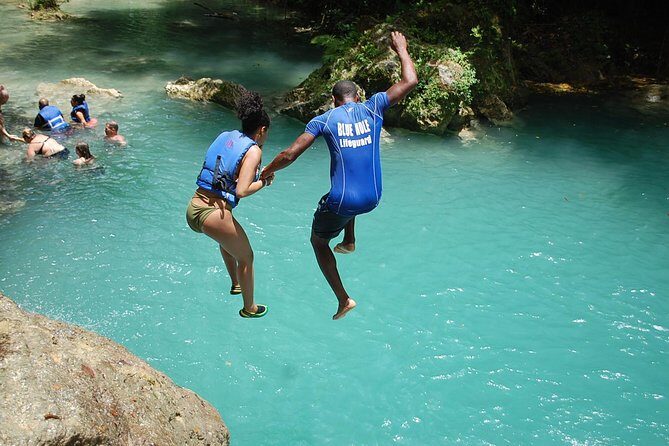 Blue Hole plus Secret Falls and Dunns River Falls Combo from Falmouth Hotels - Good To Know  