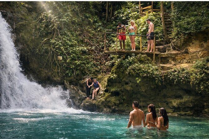 Blue Hole Secret Beach Atv riding free meal dunn river fall - The Sum Up