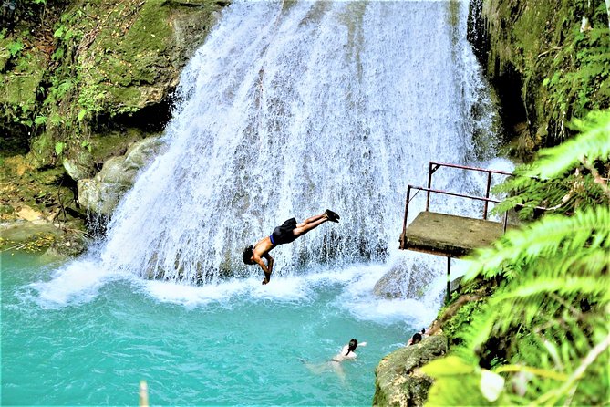 Blue Hole, Secret Falls, and Dunns River Falls Combo Day-Trip From Montego Bay - Common Questions